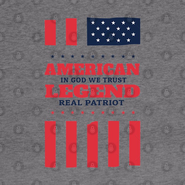 American Legend Real Patriot by KewaleeTee